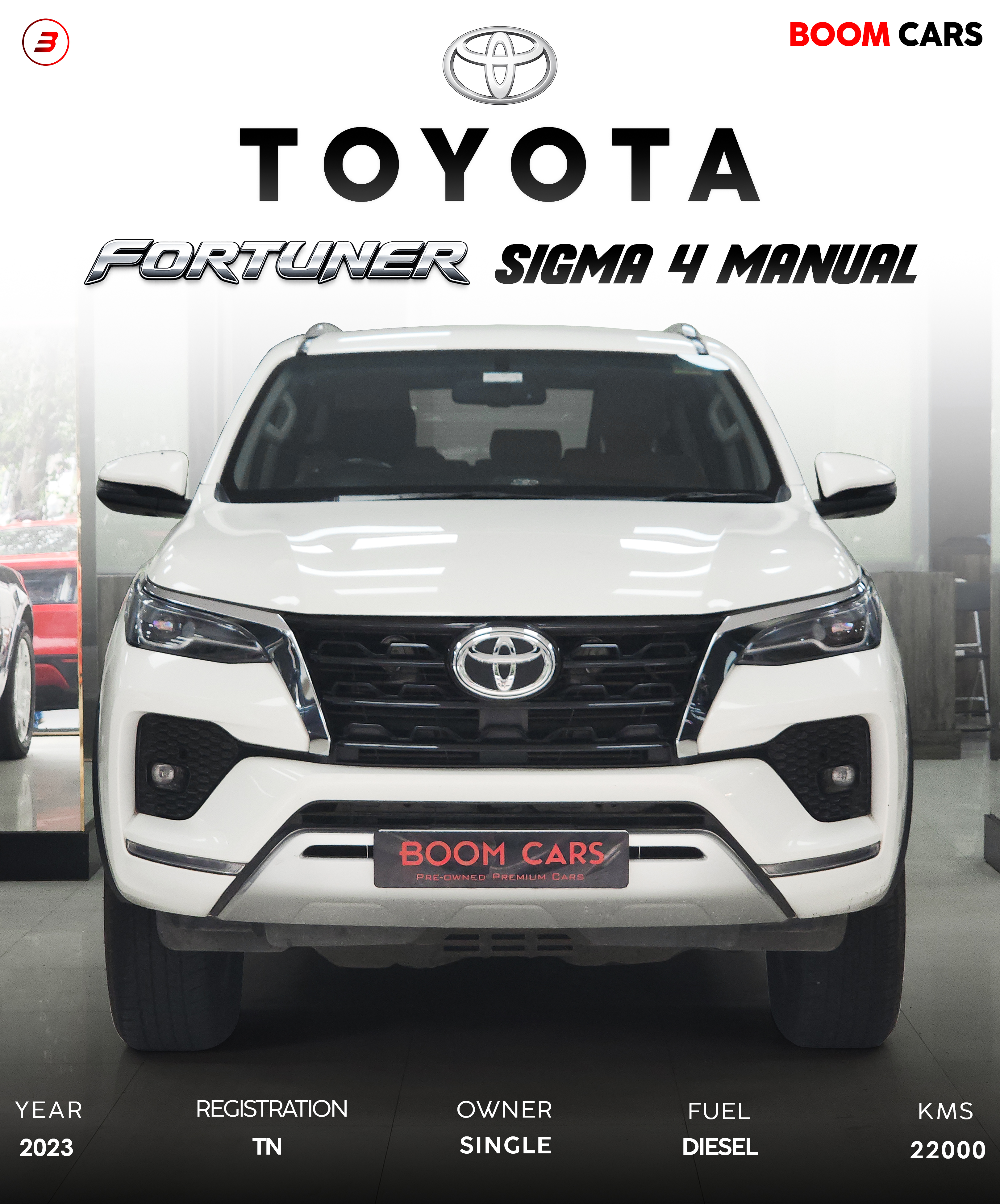 Toyota Fortuner Sigma 4 Manual