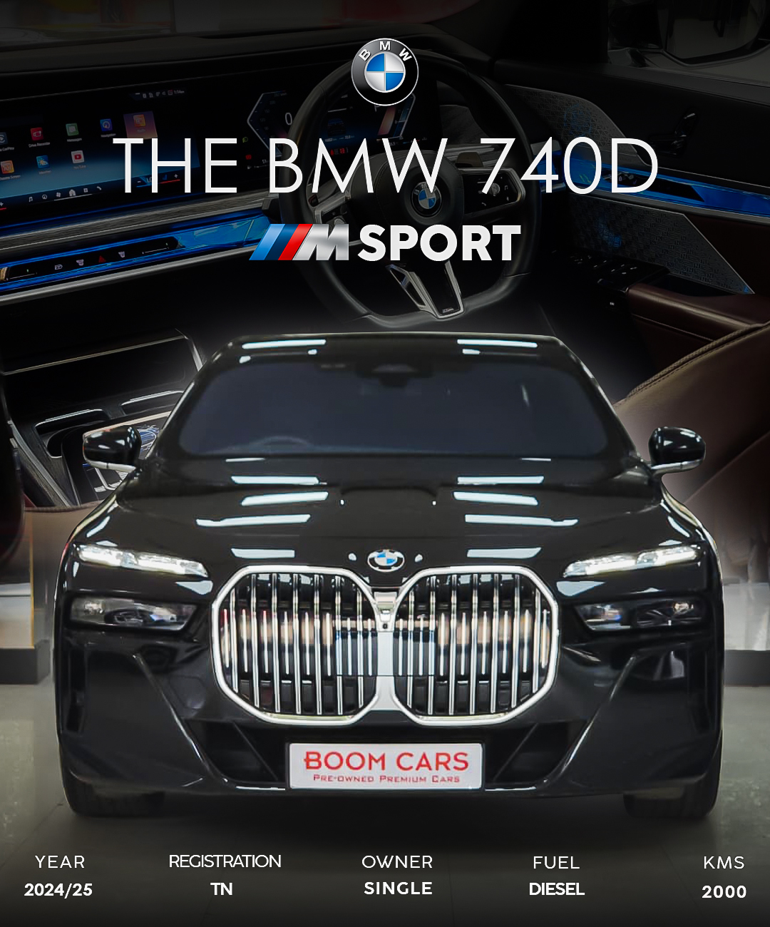 BMW 740D M-SPORT