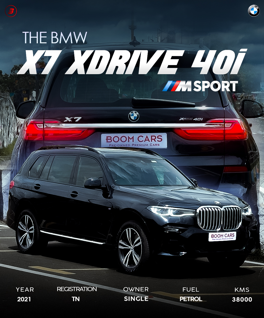 BMW X7 40I MSPORT