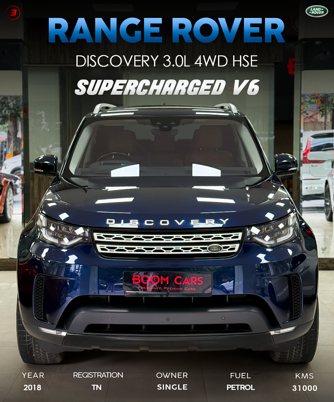 Land Rover RANGE ROVER DISCOVERY 3.0 HSE
