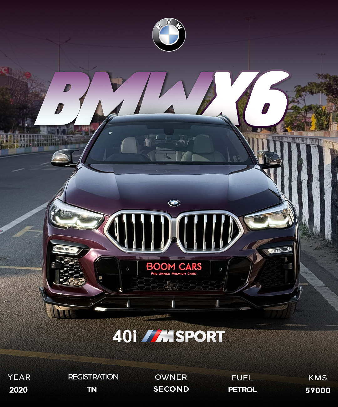 BMW X6 40i MSPORT