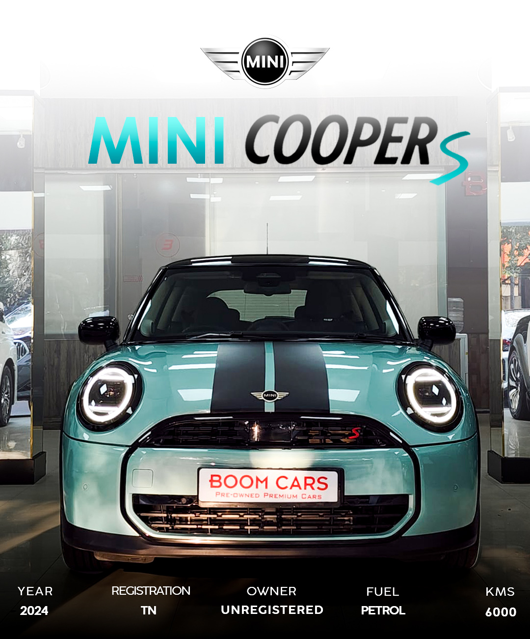 Mini Cooper S Unregistered 