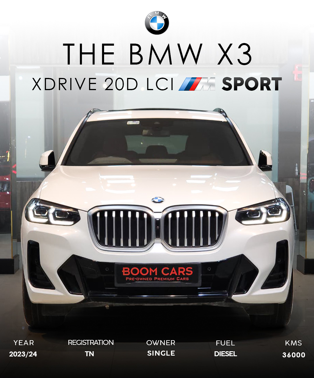 BMW X3 XDRIVE 20D LCI MSPORT 