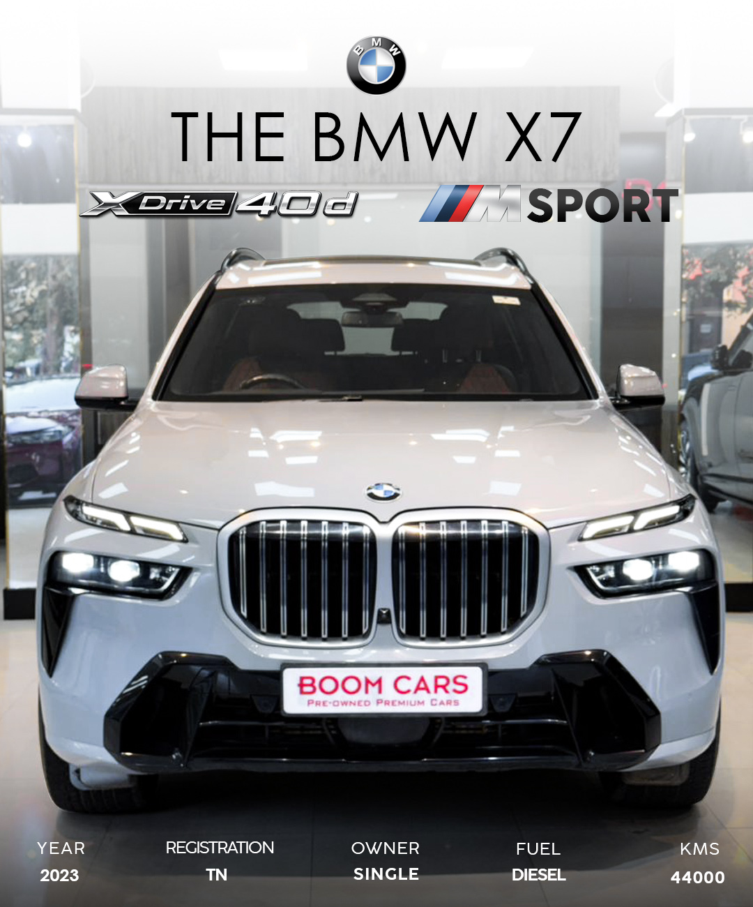 BMW X7  XDRIVE 40D LCI MSPORT