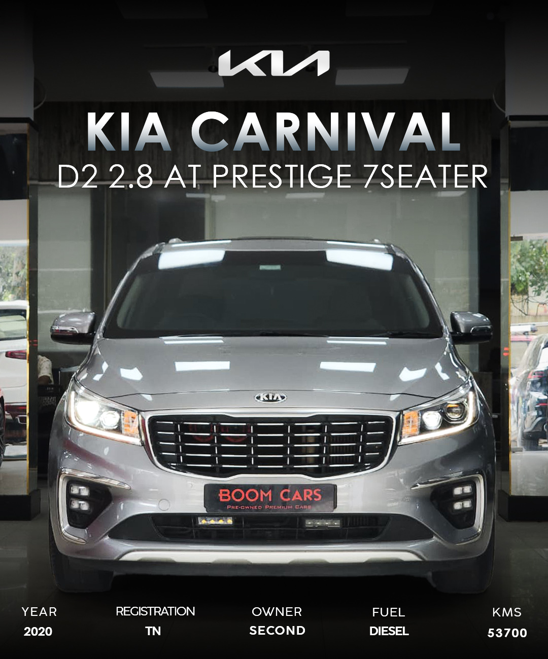 KIA  CARNIVAL D2  2.8 PRESTIGE 7 SEATER